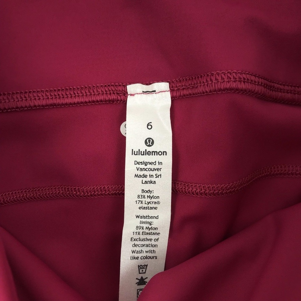 NWT Lululemon Fast & Free High Rise Yoga Leggings - Picture 6 of 8